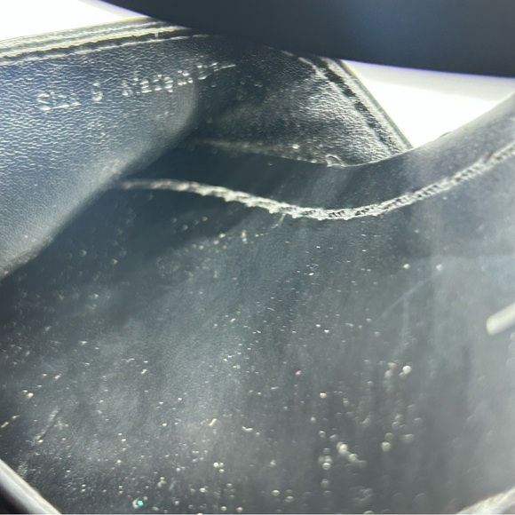 Dolce Vita Black Leather Slide Sandals with Gold Buckle block heel. Women’s 9 - Picture 6 of 7